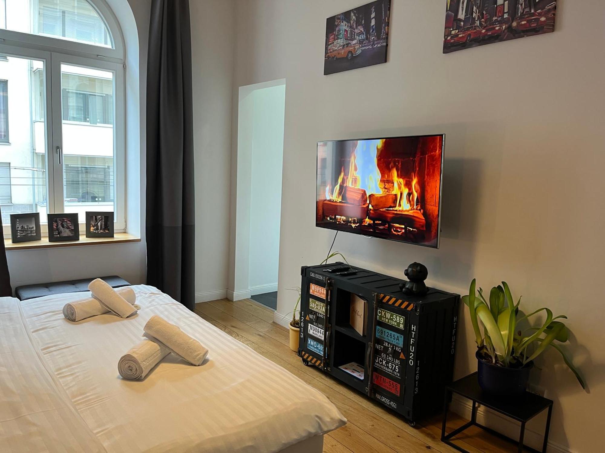 Apartments An Der Arena Leipzig Eksteriør billede
